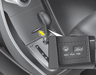 Hyundai Elantra: Aux, USB and iPod port. If your vehicle has an aux and/or USB(universal serial bus) port or iPod port,