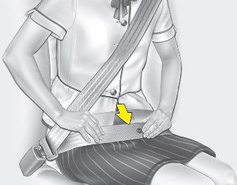 Hyundai Elantra: Seat belt restraint system. 