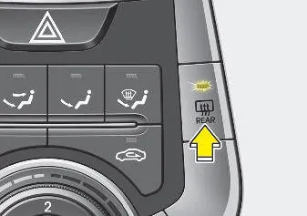 Hyundai Elantra: Rear window defroster. Type A