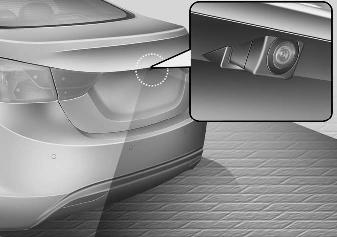 Hyundai Elantra: Rear view camera (if equipped). 