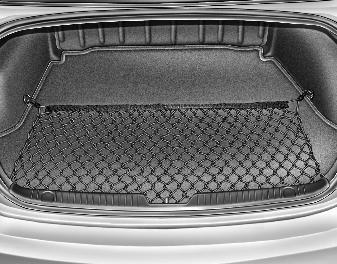 Hyundai Elantra: Luggage net (holder) (if equipped). To keep items from shifting in the cargo area, you can use the holders located