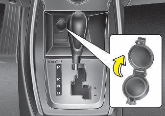 Hyundai Elantra: Power outlet Hyundai Elantra: Power outlet. Type B