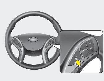 Hyundai Elantra: To turn cruise control off, do one of the following:. Push the cruise ON/OFF button (the CRUISE indicator light in the instrument cluster