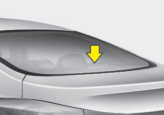 Hyundai Elantra: High mounted stop light replacement. 